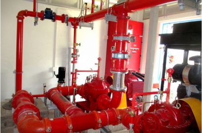 Lắp đặt hệ chữa cháy bằng phụ kiệp cán rãnh