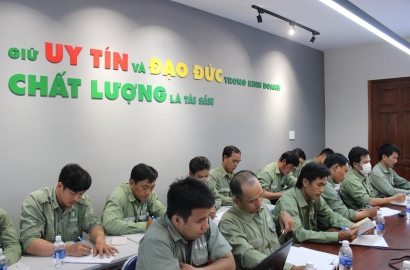 Họp ban quản lý, báo cáo và tổng kết công việc