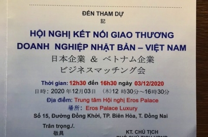 Hội nghị kết nối giao thương doanh nghiệp Nhật Bản-Việt Nam